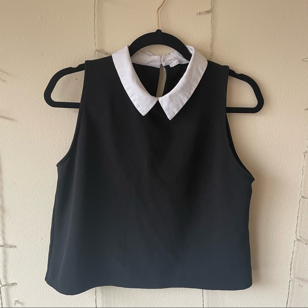 Peter Pan crop top